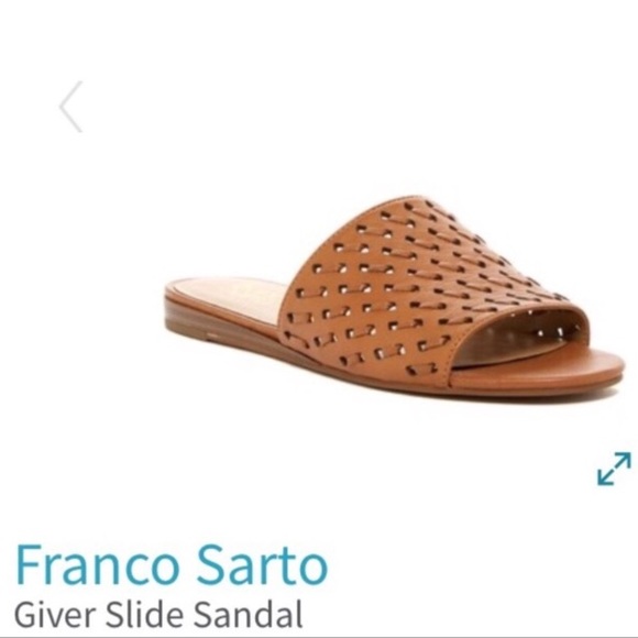 franco sarto slide sandals